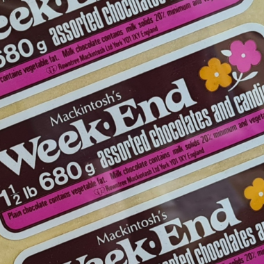 Week-End chocolate assortment packaging