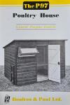 Boulton and Paul poultry house brochure. Text on the cover reads 