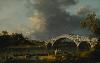 A View of Walton Bridge by Canaletto