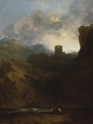 Dolbadern Castle by JMW Turner