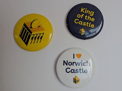 Norwich Castle Keep Giving badges