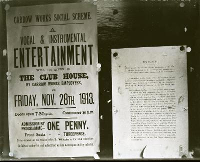 Carrow Works social schedule