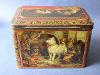 Decorated tin for Colman's mustard