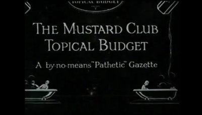 Still from ‘The Mustard Club topical budget’ promotional film